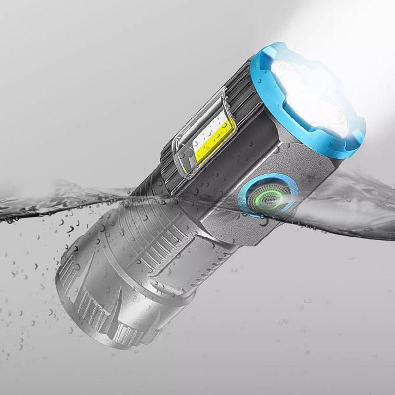 Gift Choice - Mini Bright Three-eye LED Flashlight