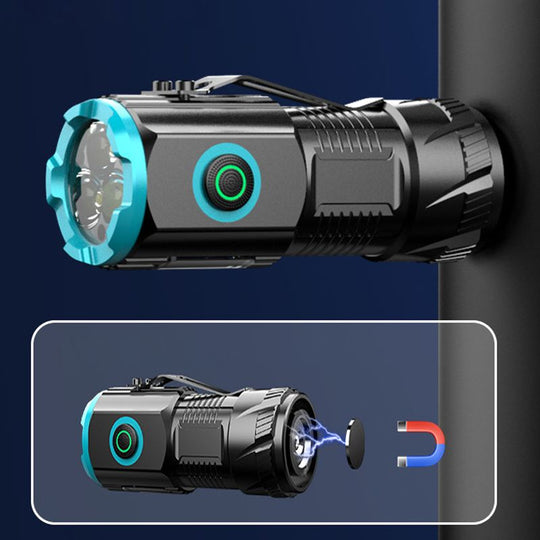 Gift Choice - Mini Bright Three-eye LED Flashlight